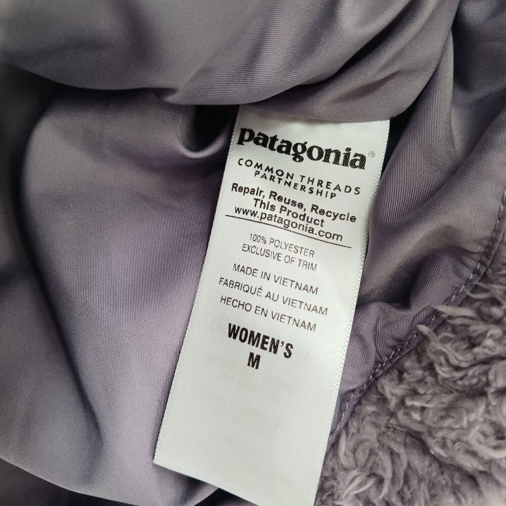 Patagonia Los Gatos Fleece Vest Rustic Purple Full Zip Medium Gorpcore Outdoors - Picture 6 of 9